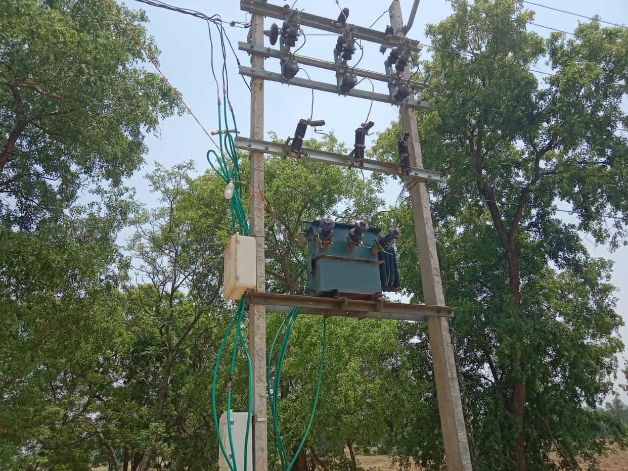 Electricity was out for three hours, people were suffering from the heat.