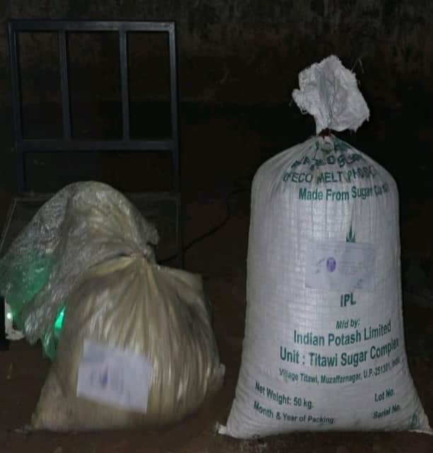 20.720 kg of doda-chura seized in Sirohi