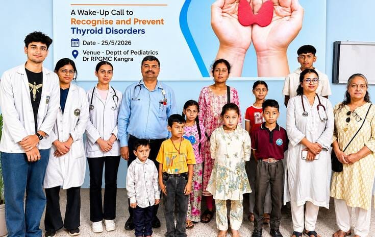 Thyroid can affect children's height and studies.
