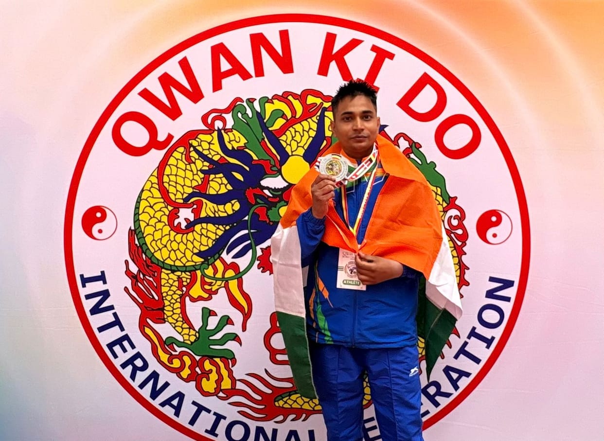 Ravi Singh Wins Silver Medal at World Quan Ki Do Championship