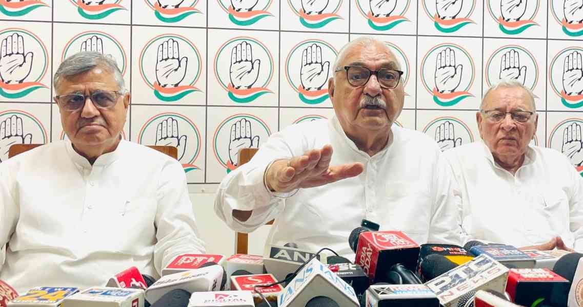 There is an outcry across the state due to inflation and shortage of electricity and water: Bhupinder Singh Hooda