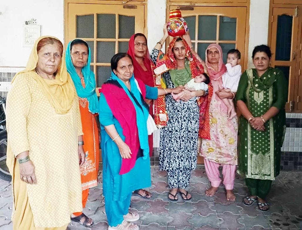 Joy was celebrated with a well-worship ceremony upon the birth of a girl.