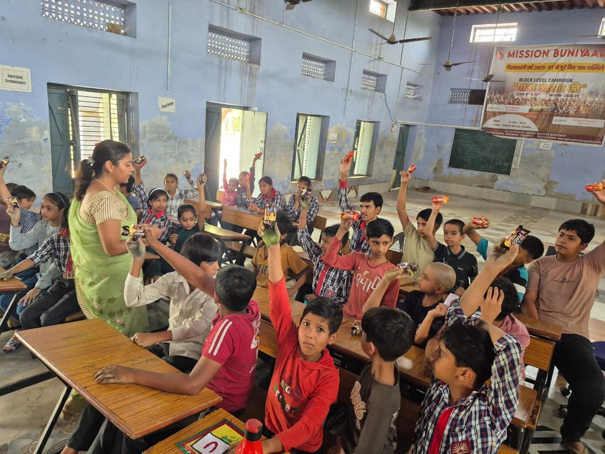 Indian language camp starts at Government Model Sanskriti School