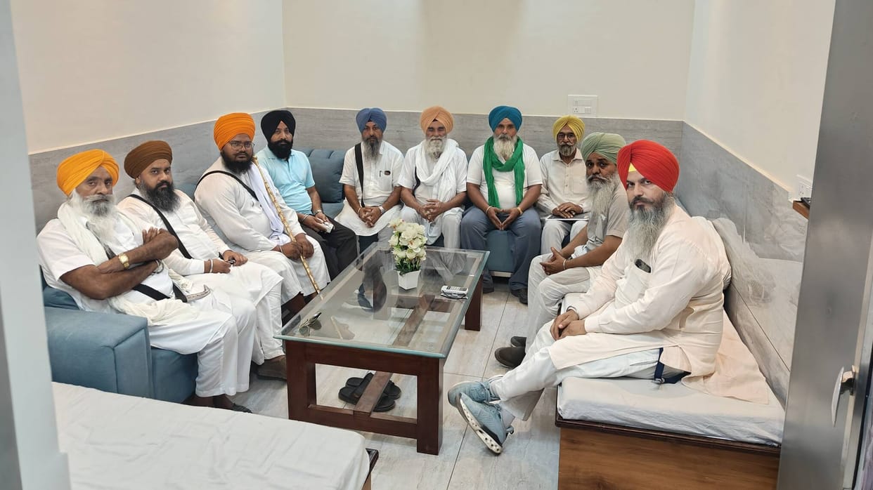 Consensus reached in the meeting on the donation amount of Akhand Path Sahib
