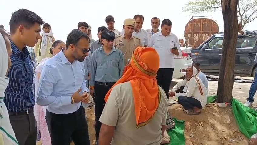 The District Deputy Commissioner inspected the Bichhor-Neemka Parikrama Marg