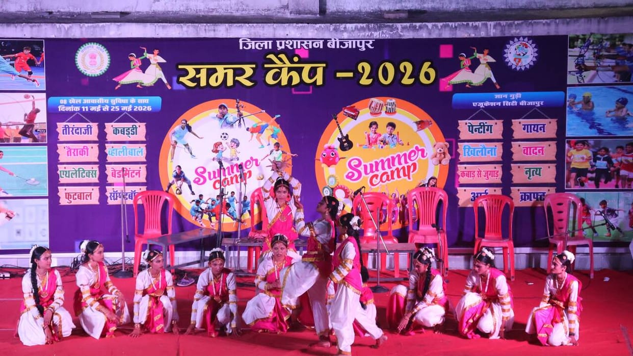 Children showed brilliant talent at conclusion of Bijapur summer camp