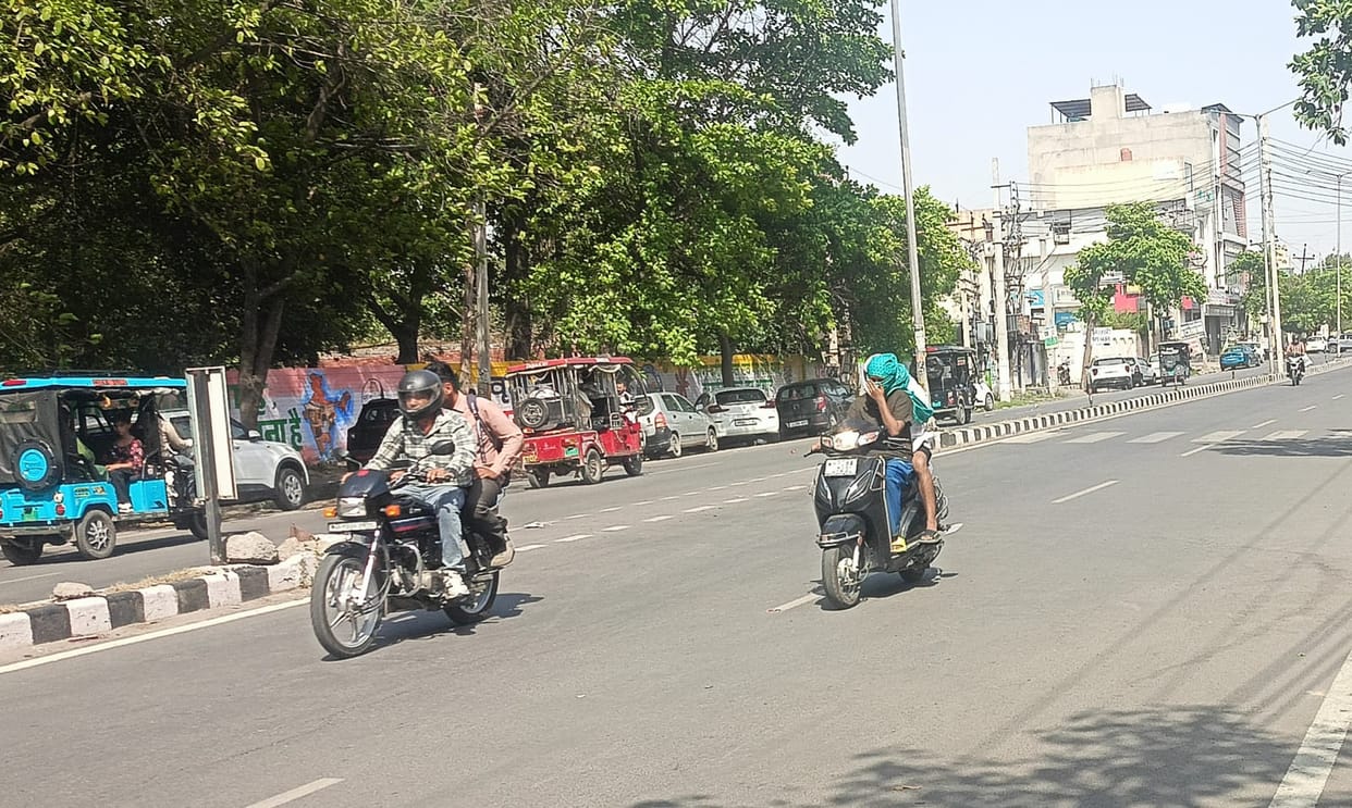 On the first day of Nautapa, the temperature reached 42 degrees.