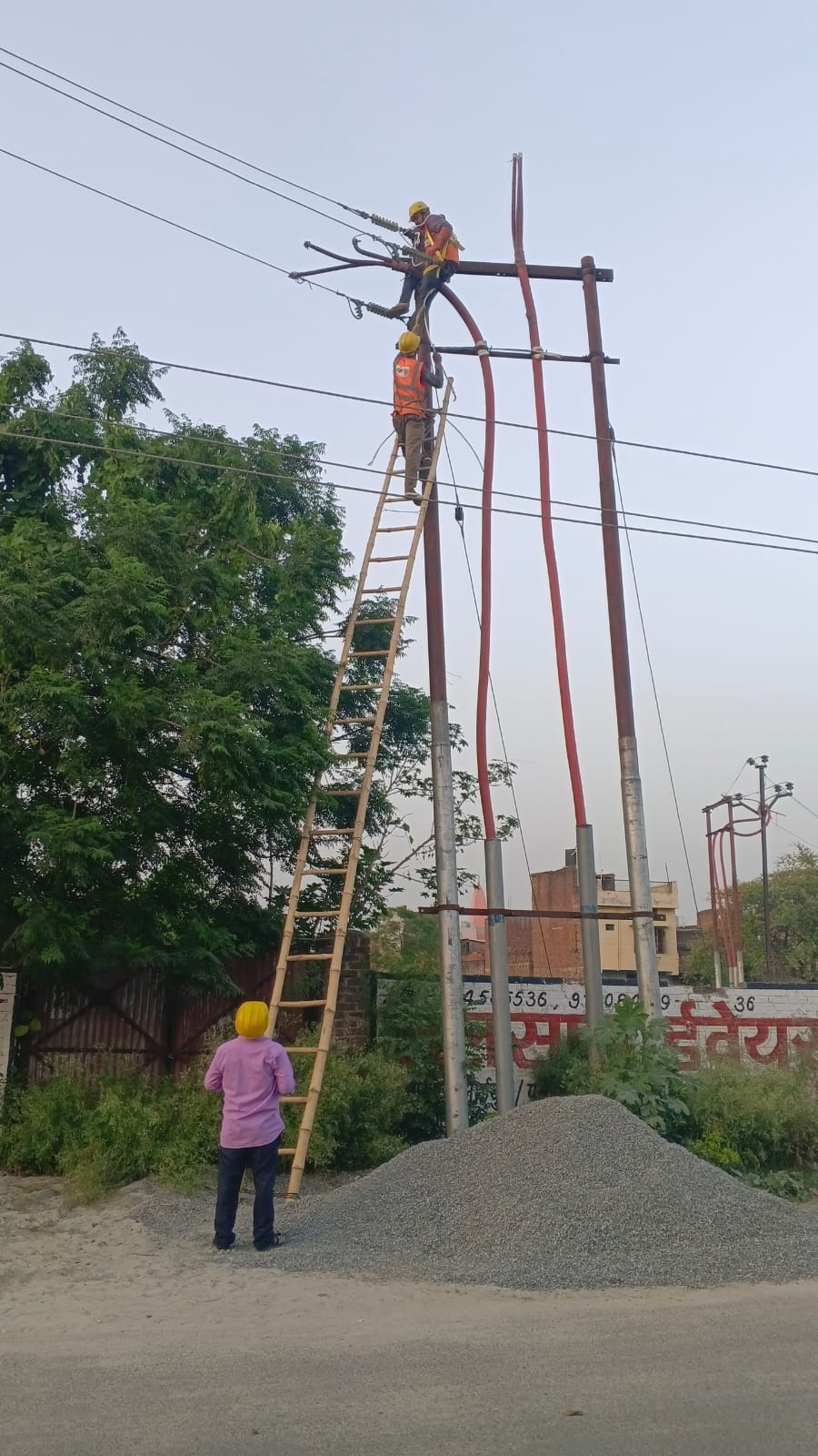 Power supply falters due to staff shortage