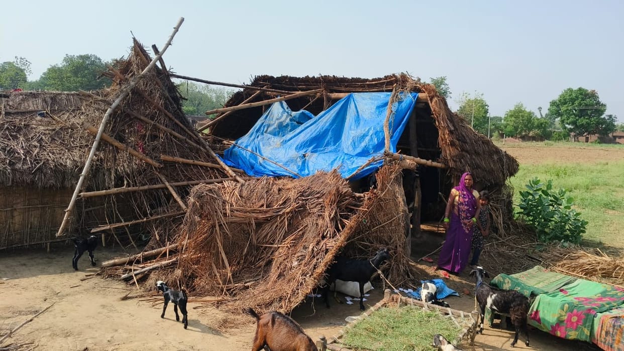 Thunderstorm and drizzle reduce the heat of Nautapa, power supply disrupted in 150 villages