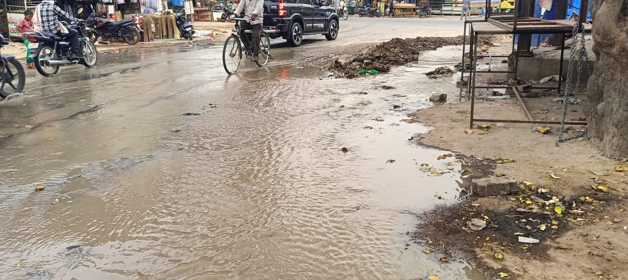 Millions of liters of water wasted due to leakage