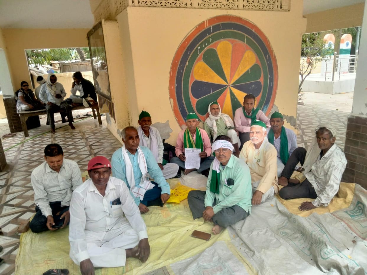 Kisan Congress protests against power cuts