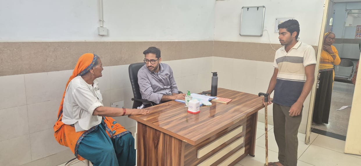 Surge in Patient Crowds Amidst the Heat; Hospital Records 450 OPD Visits Daily