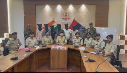 Six criminals of notorious Rahul Dubey gang arrested weapons and live cartridges recovered