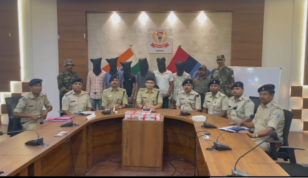 Six criminals of notorious Rahul Dubey gang arrested weapons and live cartridges recovered