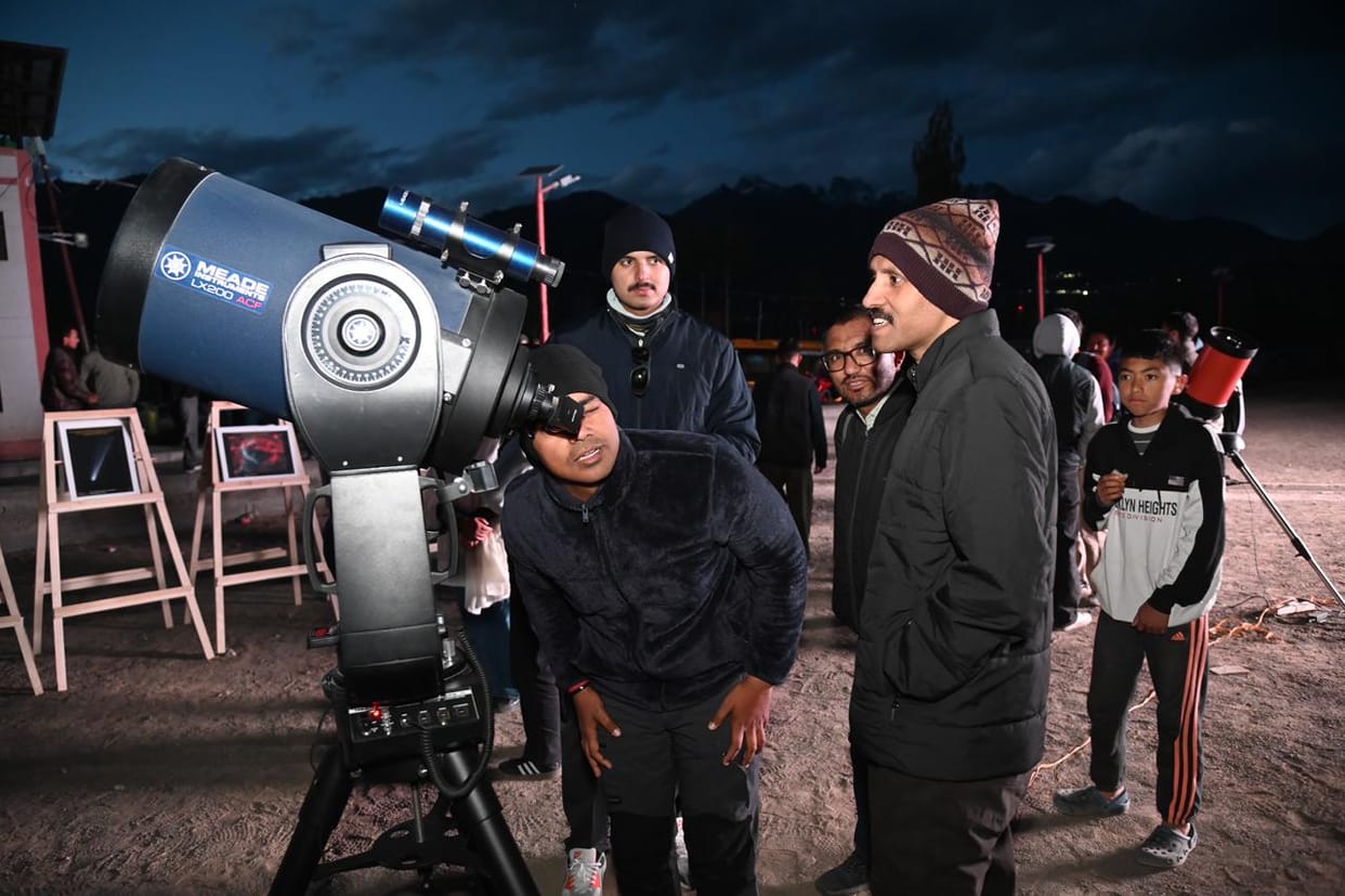 Leh, Ladakh Astro Week, Rush, Students Reached