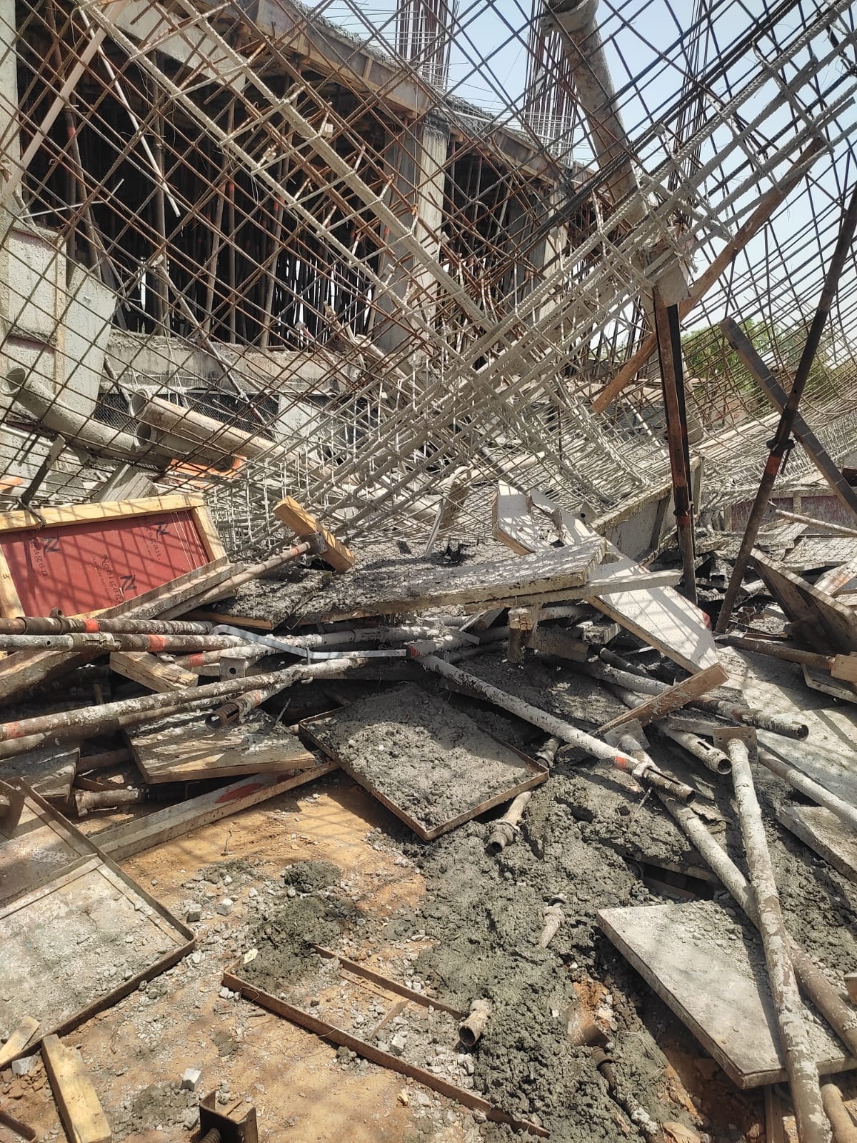 Lintel of Storyteller Devi Chitralekha's Hospital Building Collapses
