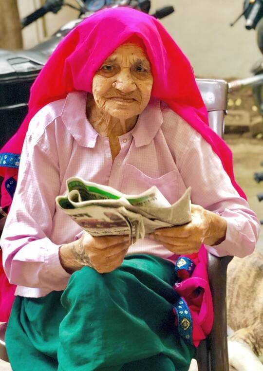 110 year old Lado Devi is no more