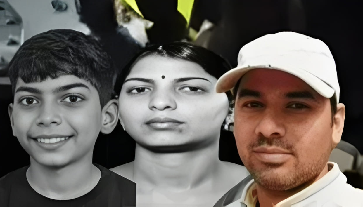 Scorpio car collides with truck, couple and their only son die