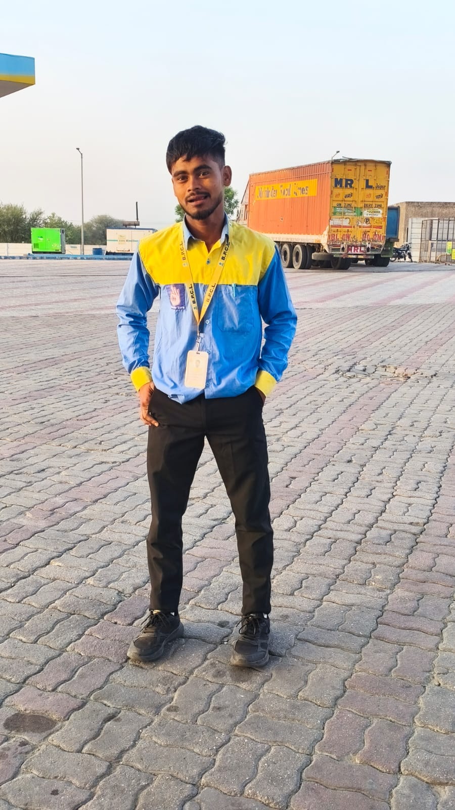 Petrol pump employee dies after being run over by a truck