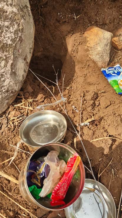 Police recovered huge amount of Naxalite material from two areas in Kanker