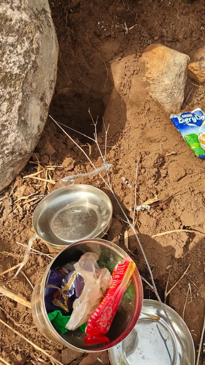 Police recovered huge amount of Naxalite material from two areas in Kanker