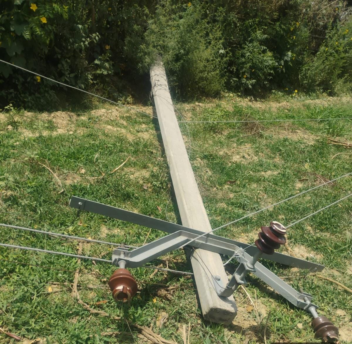 The storm caused power outages in 3,200 villages