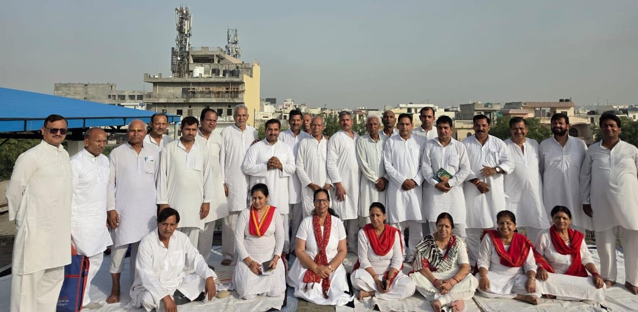 Sunil Raghav became the district head of Indian Yoga Institute