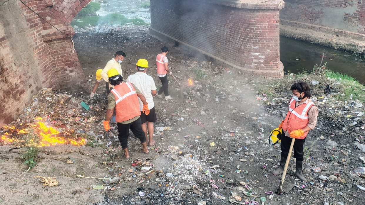 Youth Join Hands to Clean Up the Karban River