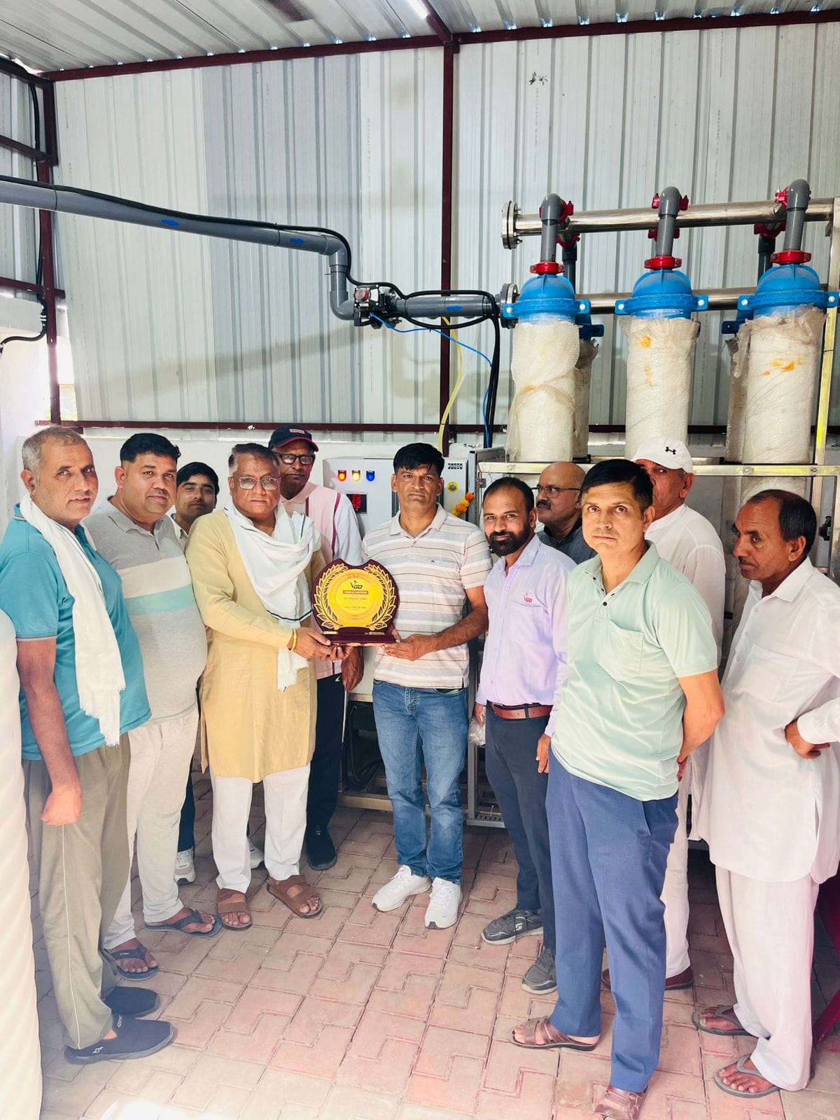 Inauguration of modern STP plant, water conservation will get a boost