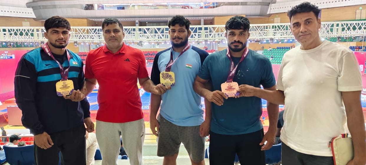 In the Asian Wrestling Championship, wrestlers from Mirchpur made the country the overall winner; in the Under-23 wrestling competition held in Vietnam, wrestlers from Bhagat Singh Academy won 4 medals