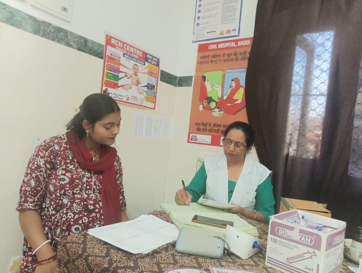 25 women and 22 children were vaccinated.