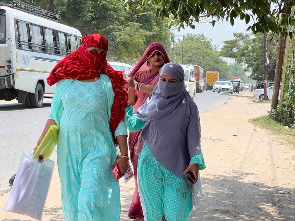 The mercury dropped by one degree on the third day of Nautapa