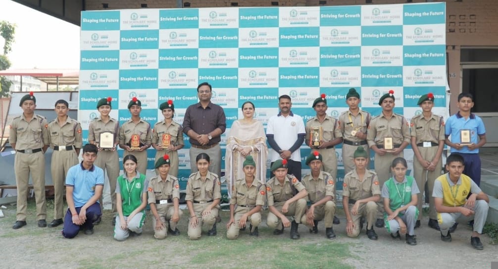 scholathome school pradarshan in ncc camp in shilai