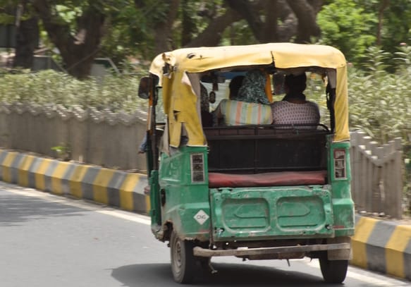 Autos running without number plates in the city