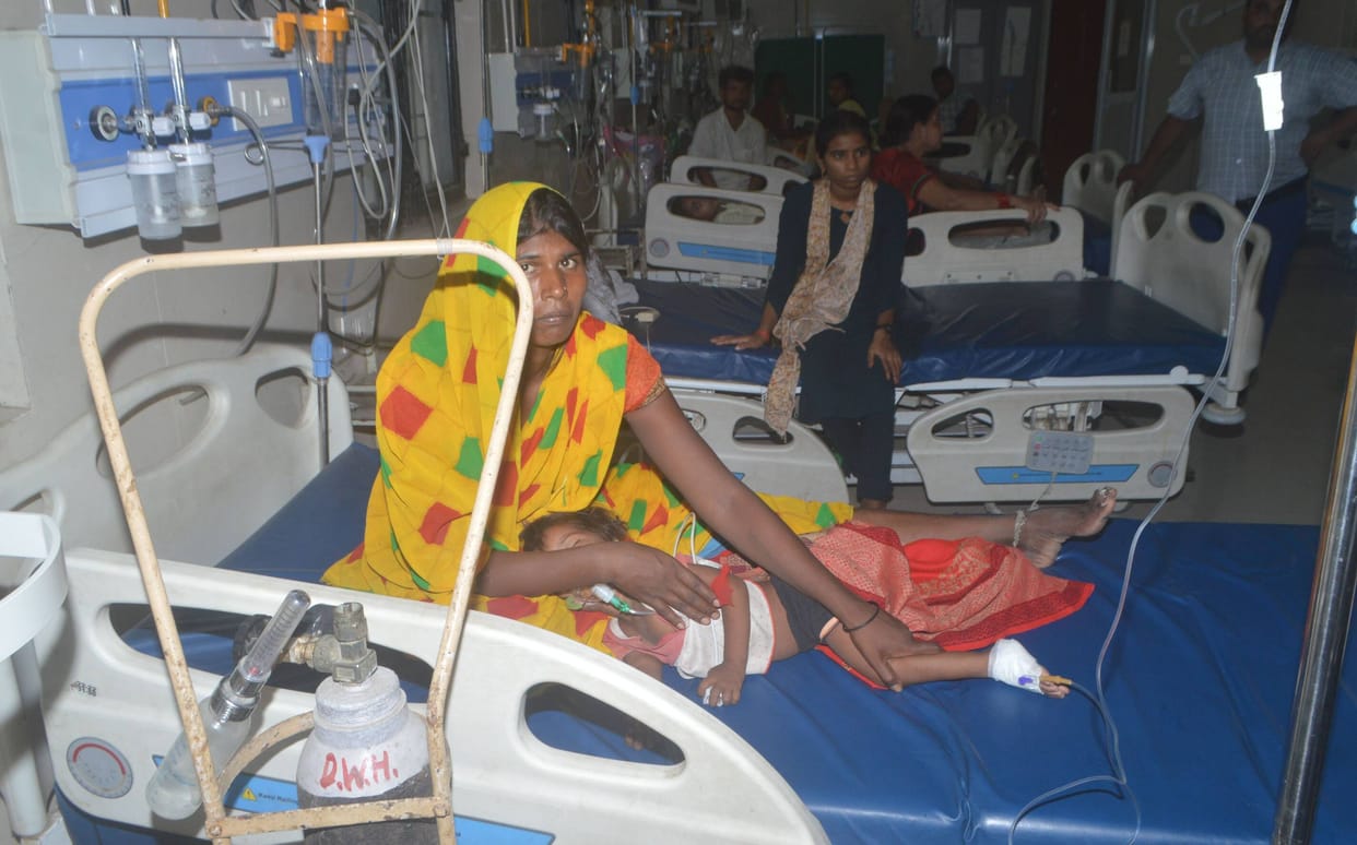 The number of patients increased due to heat wave and summer, 80 percent suffering from diarrhea.