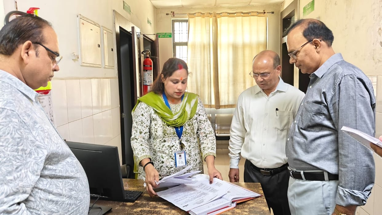 Five doctors and 12 employees were found absent, salaries were withheld