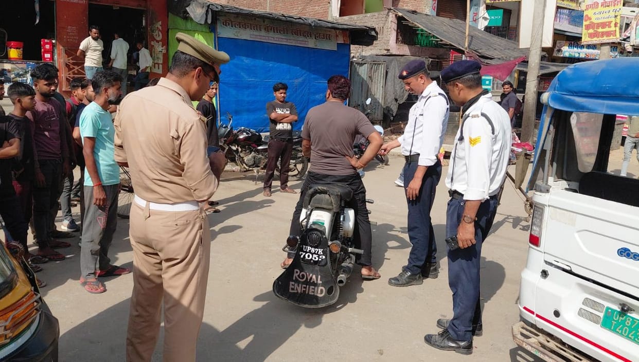 275 vehicles challaned for violating rules, four vehicles seized