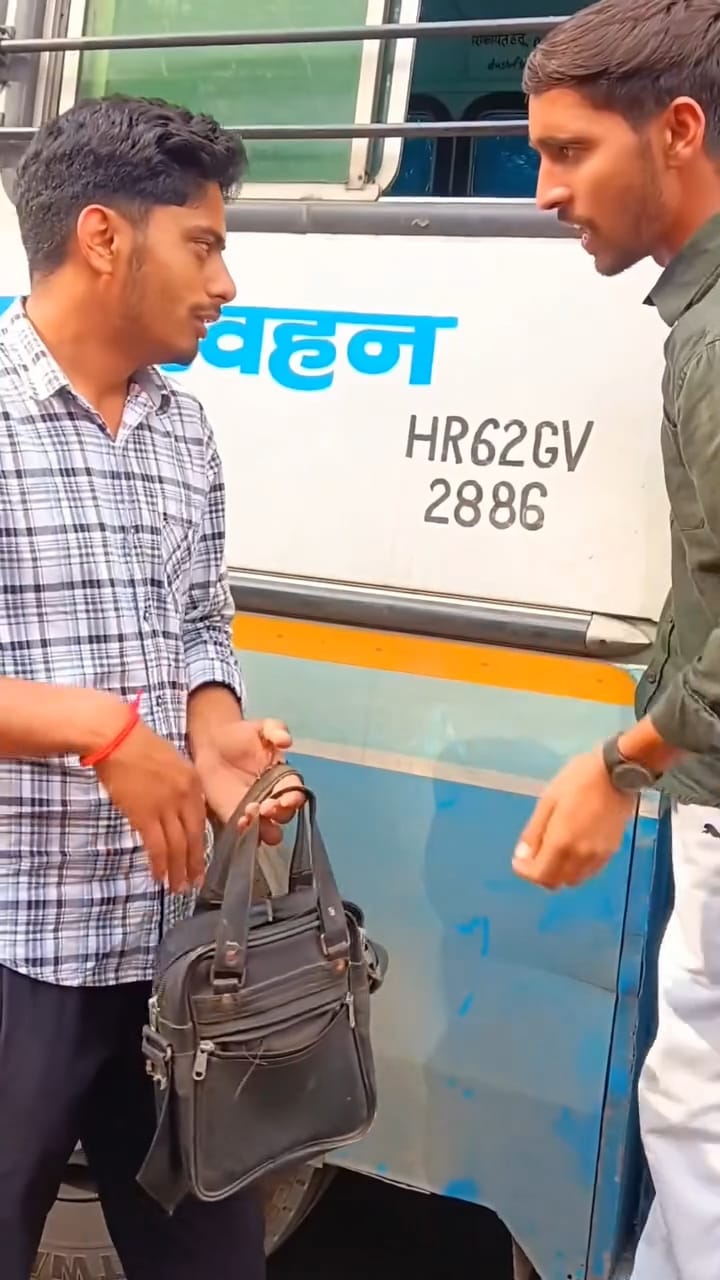 The bus stand became a hub for social media reels, with youngsters engaged in making videos even after warnings
