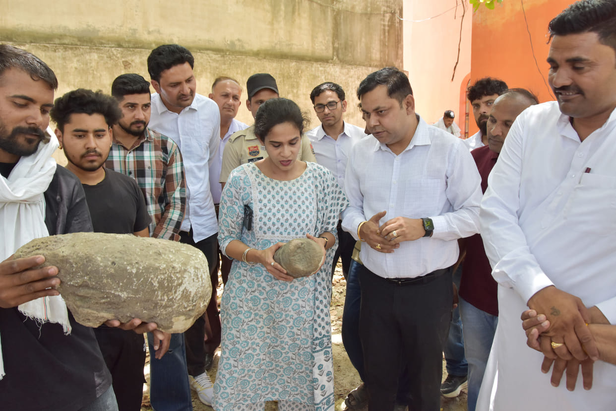 Deputy Commissioner Aparajita discussed the preservation of historical heritage.