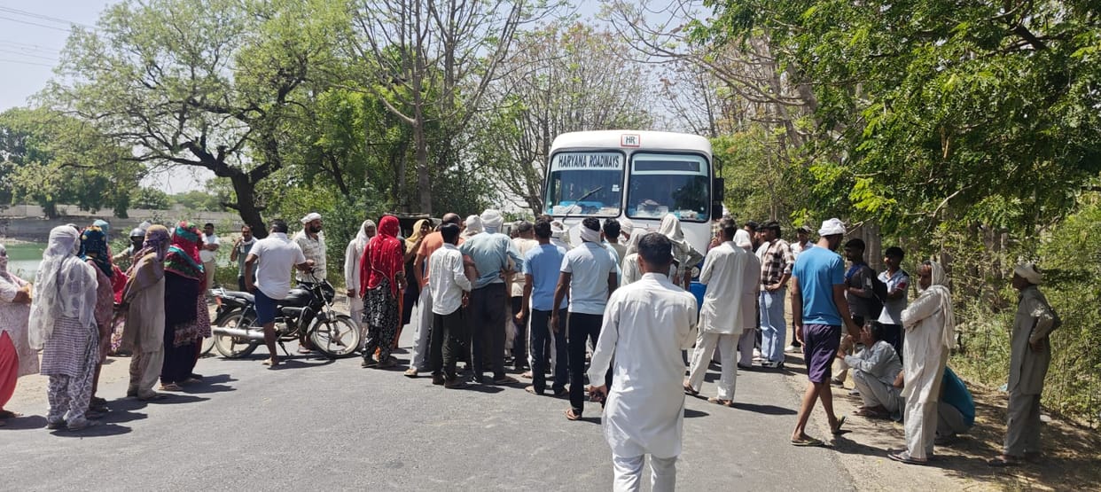 Villagers declare... if there is no water, there will be agitation