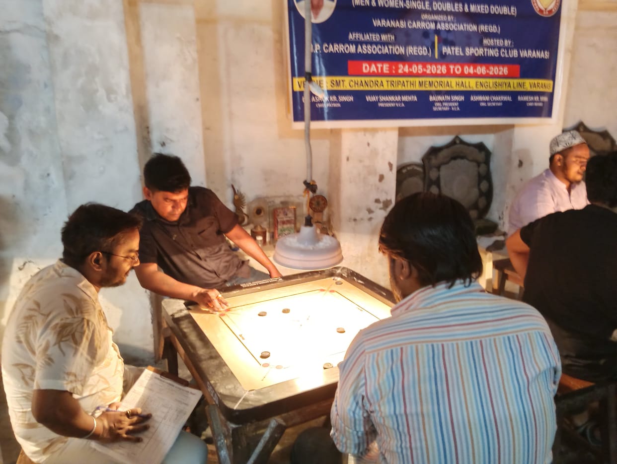 Noorain and Vaibhav defeated the young duo of Nishant and Divyansh 23-5 and 25-8 in the District Carrom tournament.