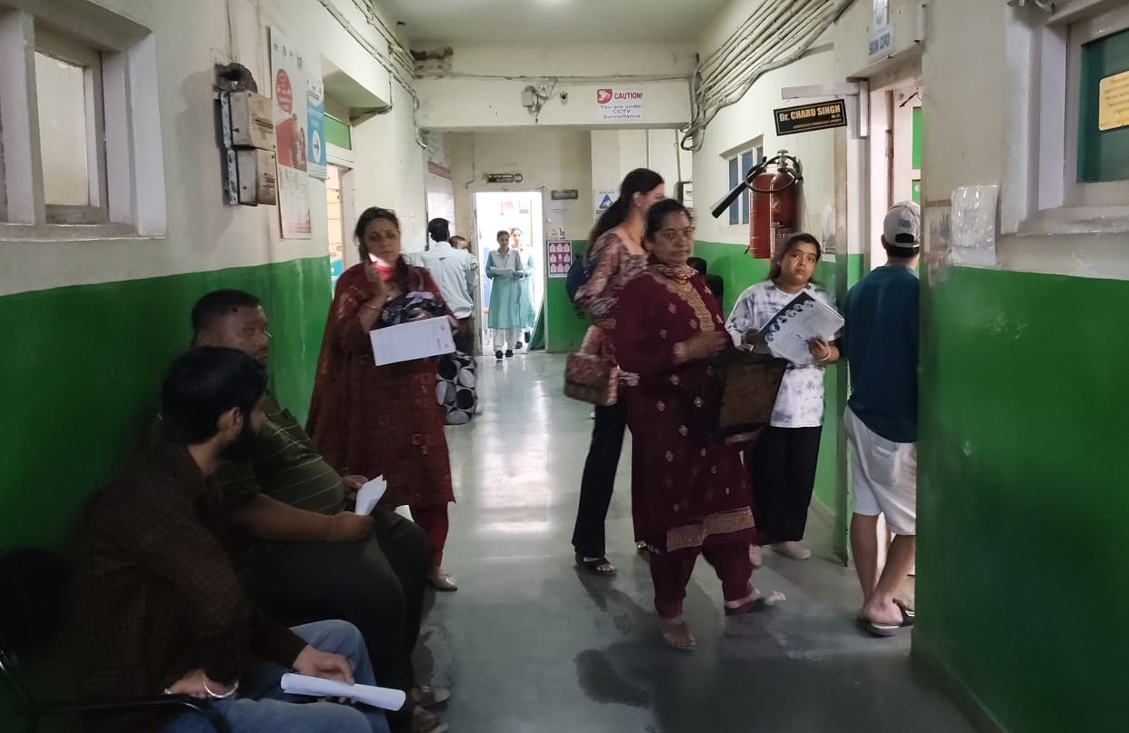 The havoc of heat: 100 to 120 patients of skin diseases are reaching daily.
