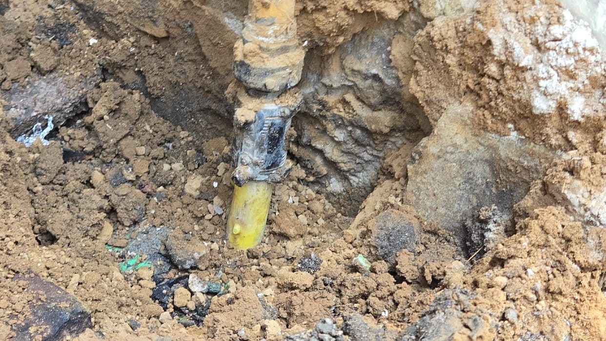 Fire broke out due to gas pipeline explosion, accident averted