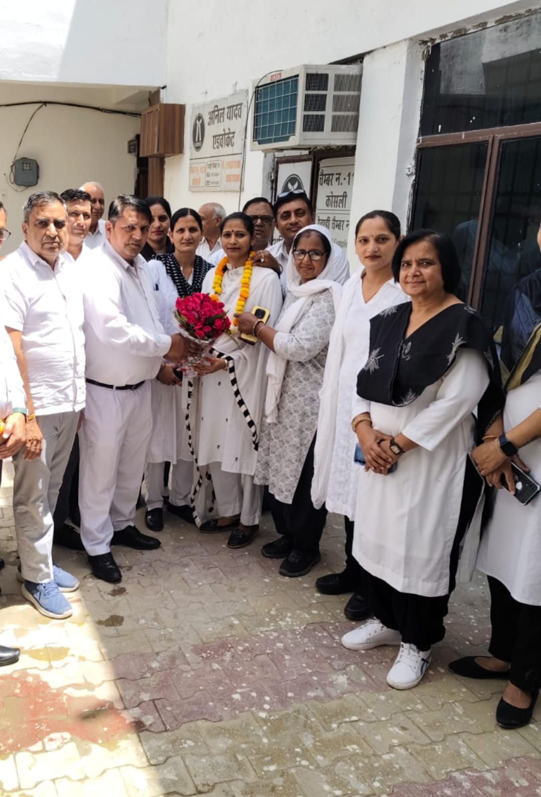 Kosli Bar member Mamta becomes convenor of Advocate Council Haryana