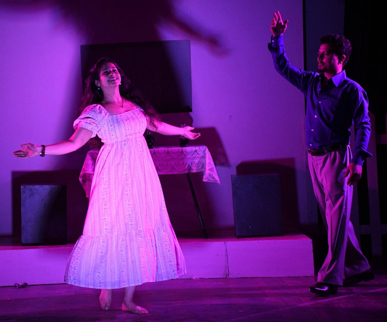 The play The Seduction.. tickled the funny bone.