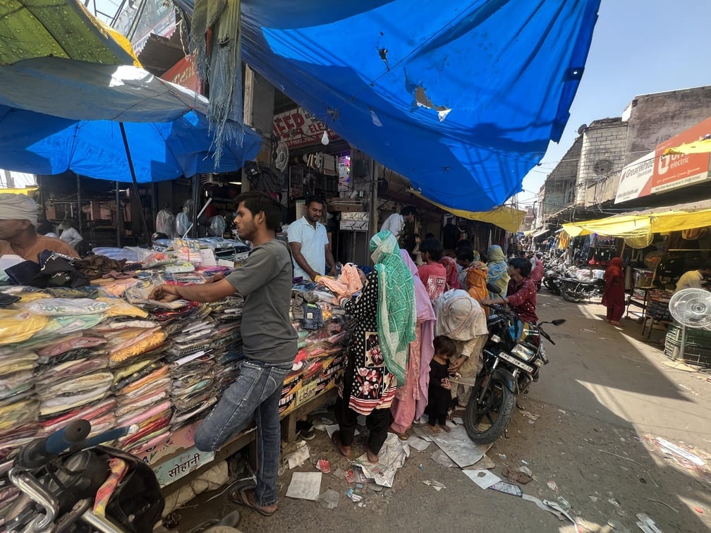 Markets Bustle on Bakrid as Crowds of Shoppers Flock In