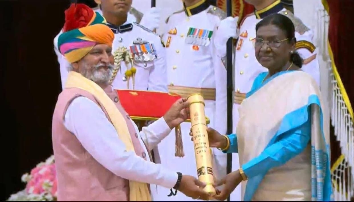 Bhapang Player Gaffaruddin Mewati Awarded Padma Shri