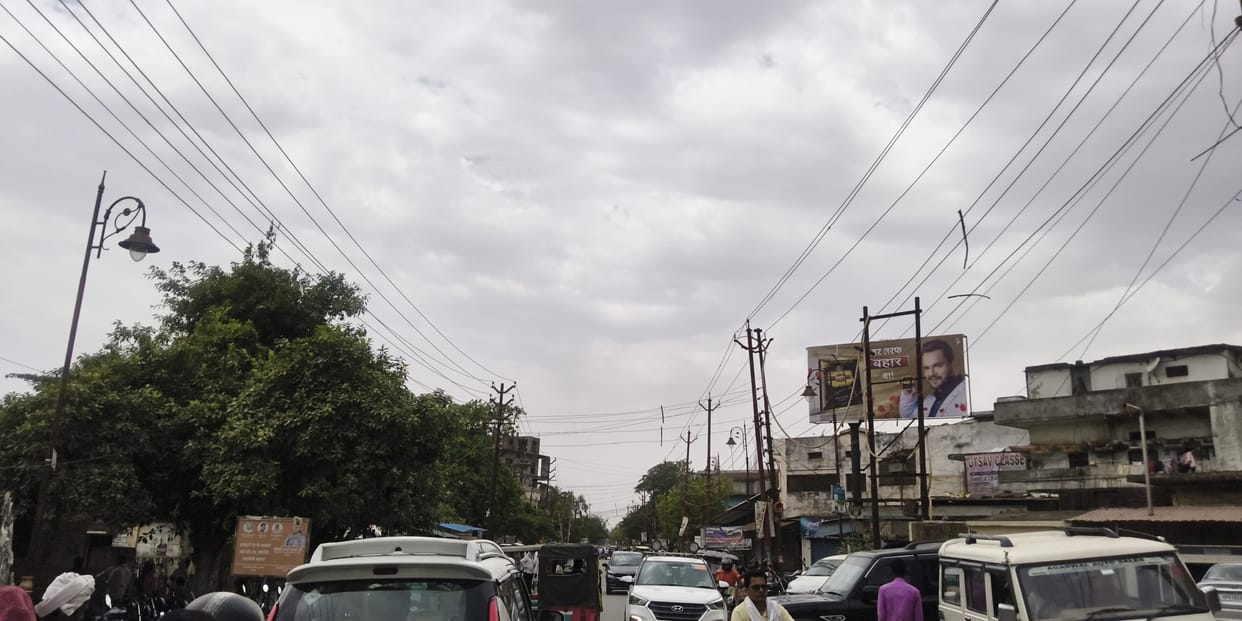 Cloudy skies, drizzle and maximum temperatures rise