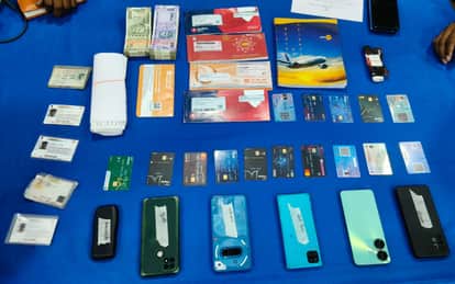 Supela police arrested six Rajasthani cyber fraud accused