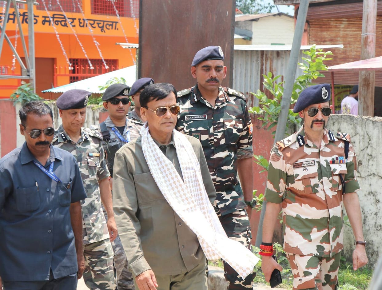 Union Minister of State for Home Affairs Rai took information about border security.